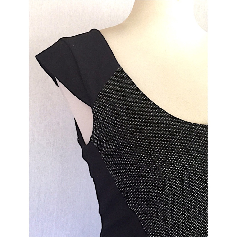 Express Illusion Color Block Stretch Knit Dress - image 6